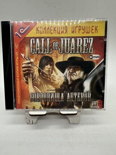 Диск с игрой Call of Juarez  сокровища ацтеков (русская версия) для пк лицензия